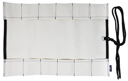 Estuche enrollable de lona para formones